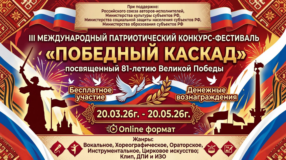  III Международный конкурс-фестиваль «Победный каскад»