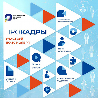 Крауд-проект «ПроКадры» ждёт инициатив от югорчан!