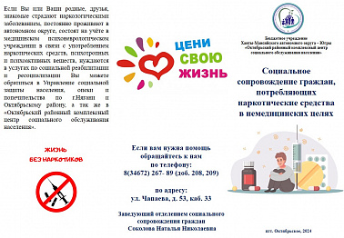 Социальное сопровождение граждан, потребляющих наркотические вещества в немедицинских целях