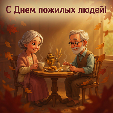 С Международным днем пожилых людей! img